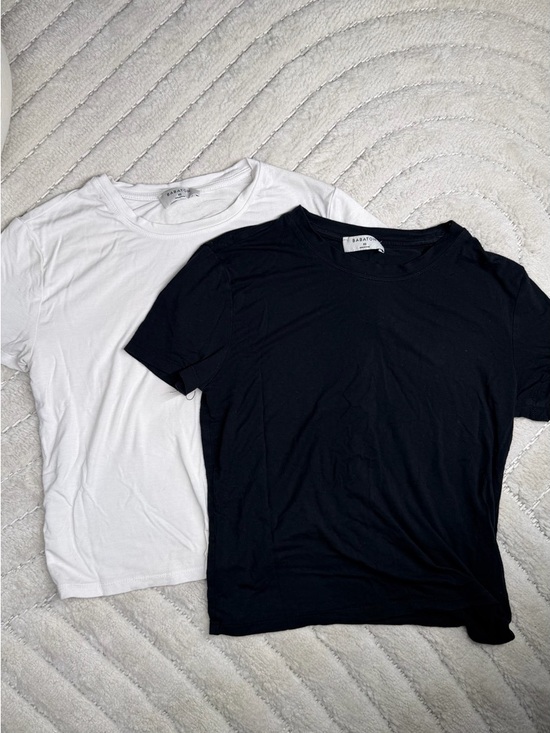 Babaton Tops - BABATON ARITZIA Crew Neck Tee Pair - White XS & Black XS